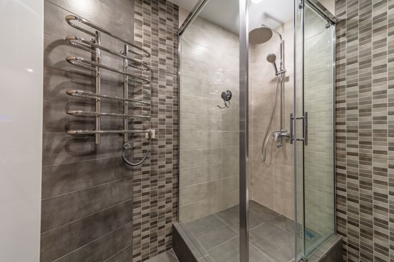 Clean, Modern Shower